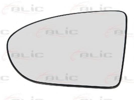 6102-02-1231517P BLIC Скло зовнішнього дзеркала для Nissan Qashqai