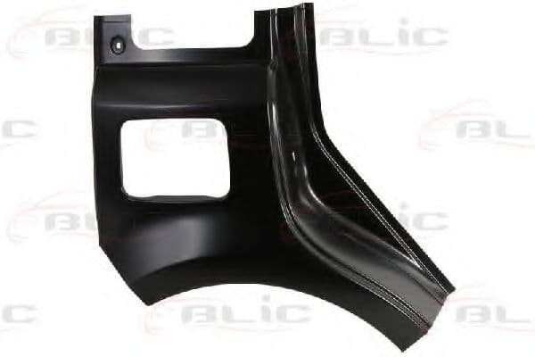 6504-01-2008512P BLIC Крило заднє для Fiat Panda