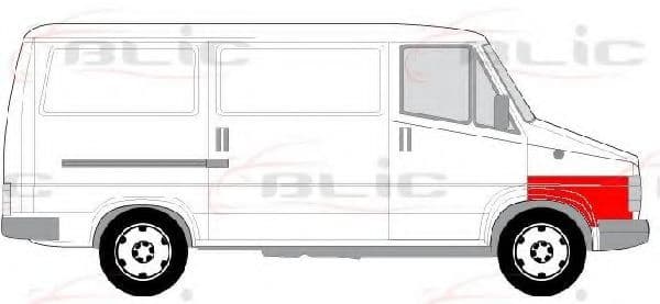 6504-03-2096322P BLIC Крыло переднее