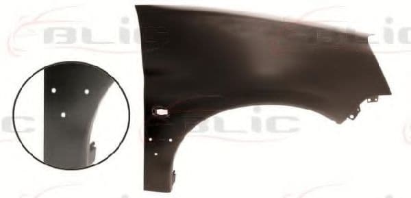 6504-04-0551312Q BLIC Крило переднє