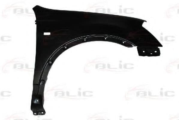 6504-04-1617312P BLIC Крило переднє для Nissan Qashqai