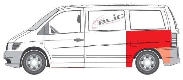 6504033541532P BLIC Крыло переднее