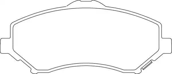 lvxl1629 Motaquip Гальмівні колодки