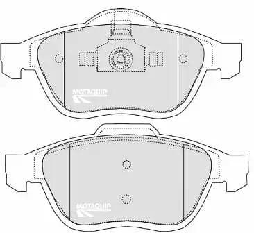 lvxl1093 Motaquip Тормозные колодки