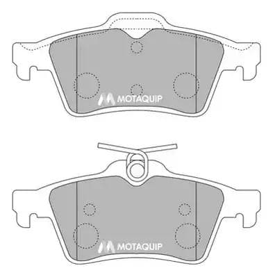 lvxl1184 Motaquip Гальмівні колодки