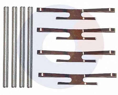 2127 Carrab Brake Parts Компоненти дискових гальмівних колодок