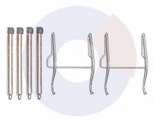 2156 Carrab Brake Parts Компоненти дискових гальмівних колодок