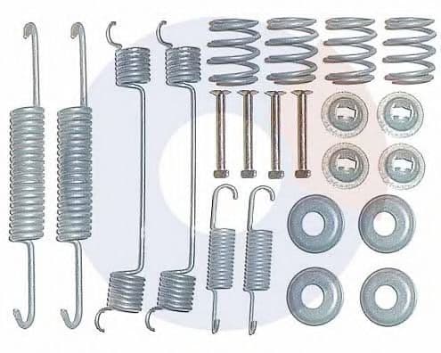 3016 Carrab Brake Parts Монтажний комплект барабанних гальмівних колодок
