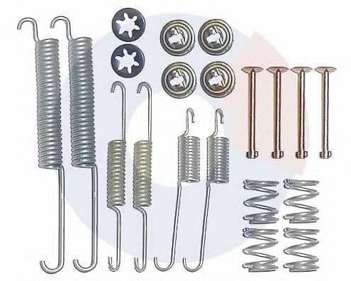 3232 Carrab Brake Parts Монтажний комплект барабанних гальмівних колодок