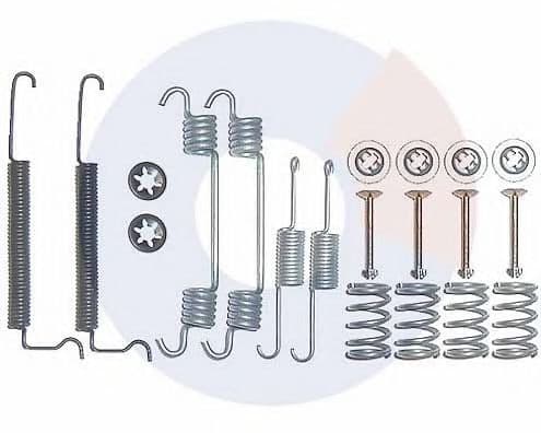 3234 Carrab Brake Parts Монтажний комплект барабанних гальмівних колодок