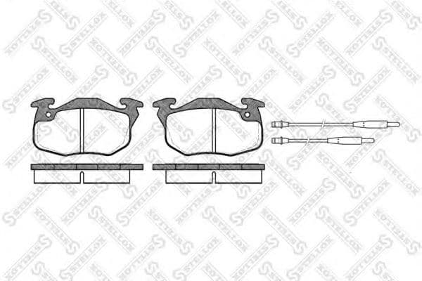 203 034B-SX Stellox Гальмівні колодки
