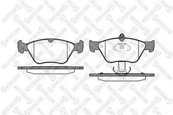 479 000B-SX Stellox Гальмівні колодки