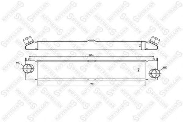 10-40174-SX Stellox Інтеркулер