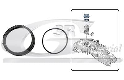 85284 3RG Крышка бензобака