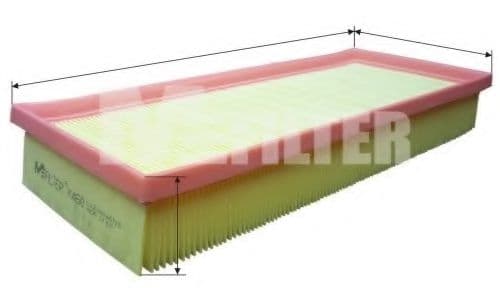 K 460 MFilter Повітряний фільтр для Ford Mondeo