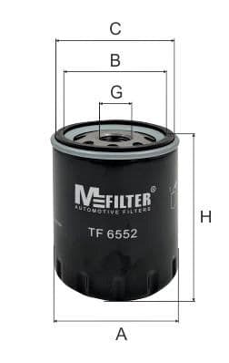 tf6552 MFilter Масляный фильтр