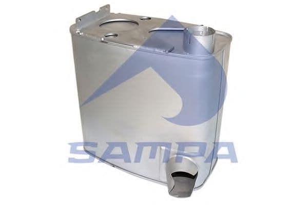 021.181 Sampa Середній глушник вихлопних газів