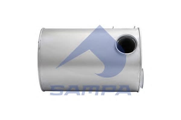 031.392 Sampa Середній глушник вихлопних газів