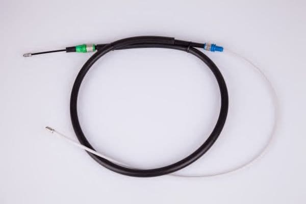 8AS 355 668-551 Hella Pagid Трос ручного гальма для Peugeot 207