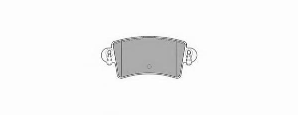 850 Simer Гальмівні колодки