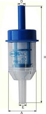 FG 010 GoodWill Паливний фільтр грубої очистки