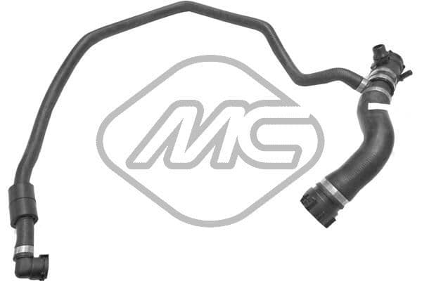 99198 Metalcaucho Патрубок радіатора системи охолодження двигуна