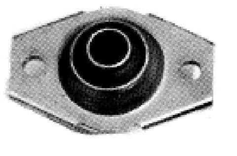 00173 Metalcaucho Опора амортизатора для Renault 4