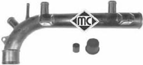 03184 Metalcaucho Патрубок системы охлаждения