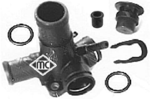 03527 Metalcaucho Фланець охолоджувальної рідини