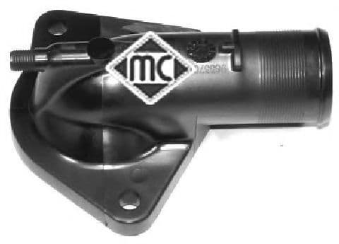 03556 Metalcaucho Фланец охлаждающей жидкости