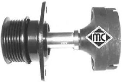 04887 Metalcaucho Обвідний ролик поліклинового ременя