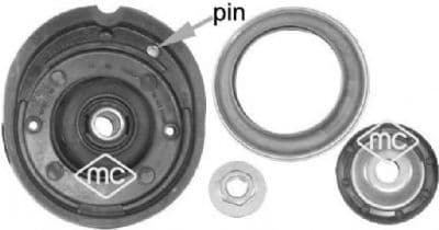 05876 Metalcaucho Комплект (опора + підшипник)