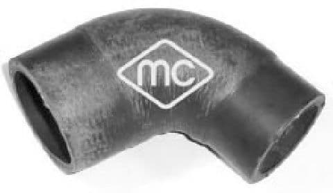 07354 Metalcaucho Патрубок радиатора системы охлаждения двигателя