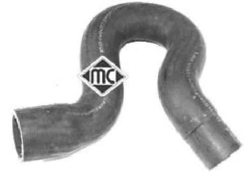 08606 Metalcaucho Патрубок радиатора системы охлаждения двигателя