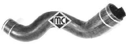 08607 Metalcaucho Патрубок радиатора системы охлаждения двигателя