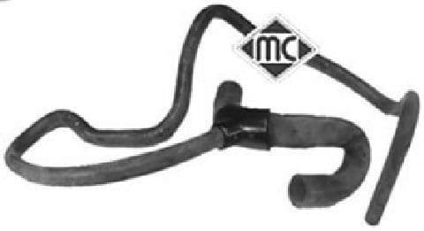 08816 Metalcaucho Патрубок радіатора системи охолодження двигуна для Renault Twingo