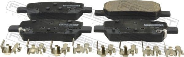 1201tmr Febest Гальмівні колодки