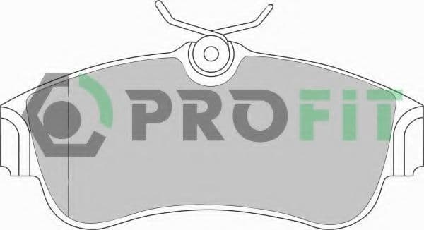 5000-0604 Profit Гальмівні колодки