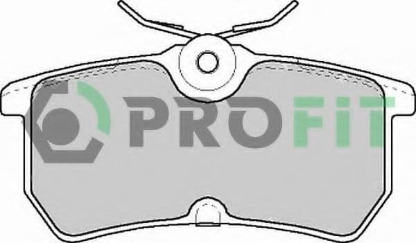 5000-1319 Profit Гальмівні колодки