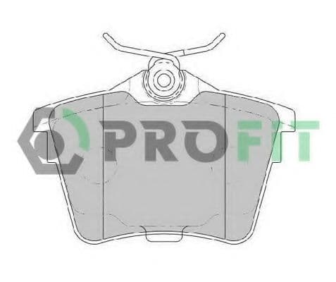 5000-1727 Profit Гальмівні колодки