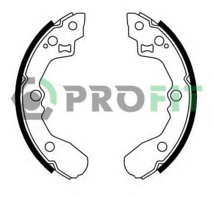 5001-0612 Profit Гальмівні колодки для Kia Rio