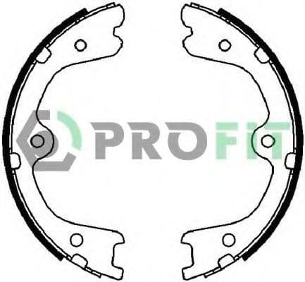 5001-4030 Profit Гальмівні колодки