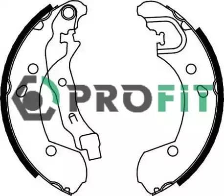 50010649 Profit Тормозные колодки