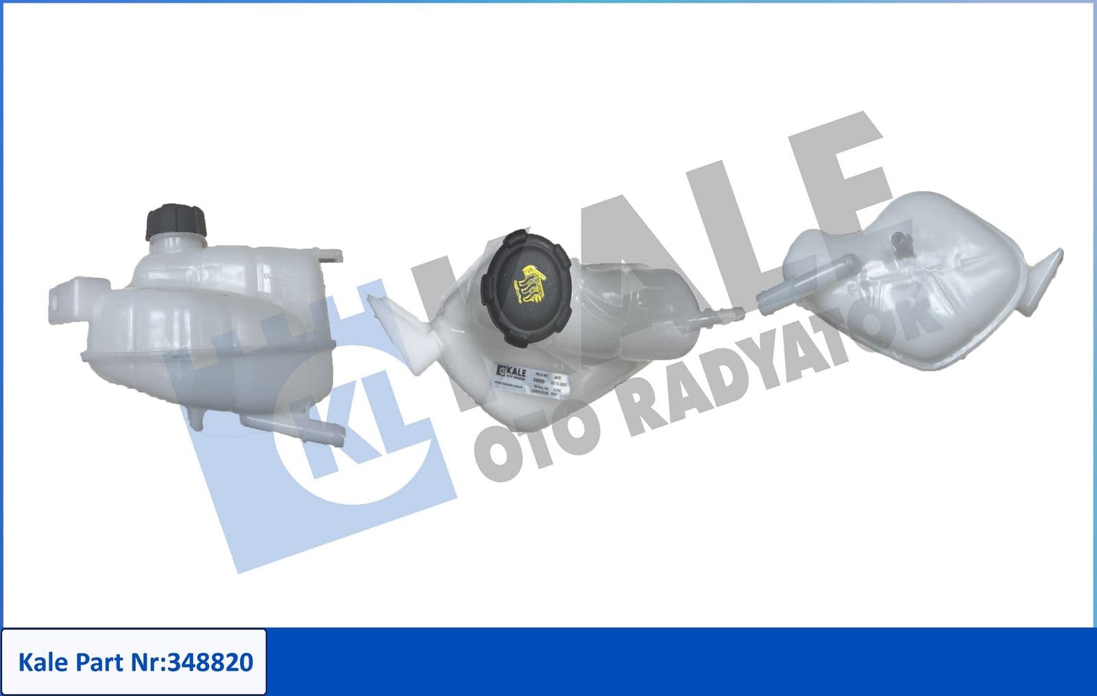 348820 Kale Oto Radyatör Бачок охлаждающей жидкости