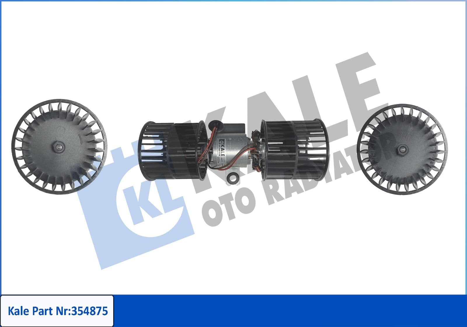 354875 Kale Oto Radyatör Вентилятор салону для Skoda Felicia