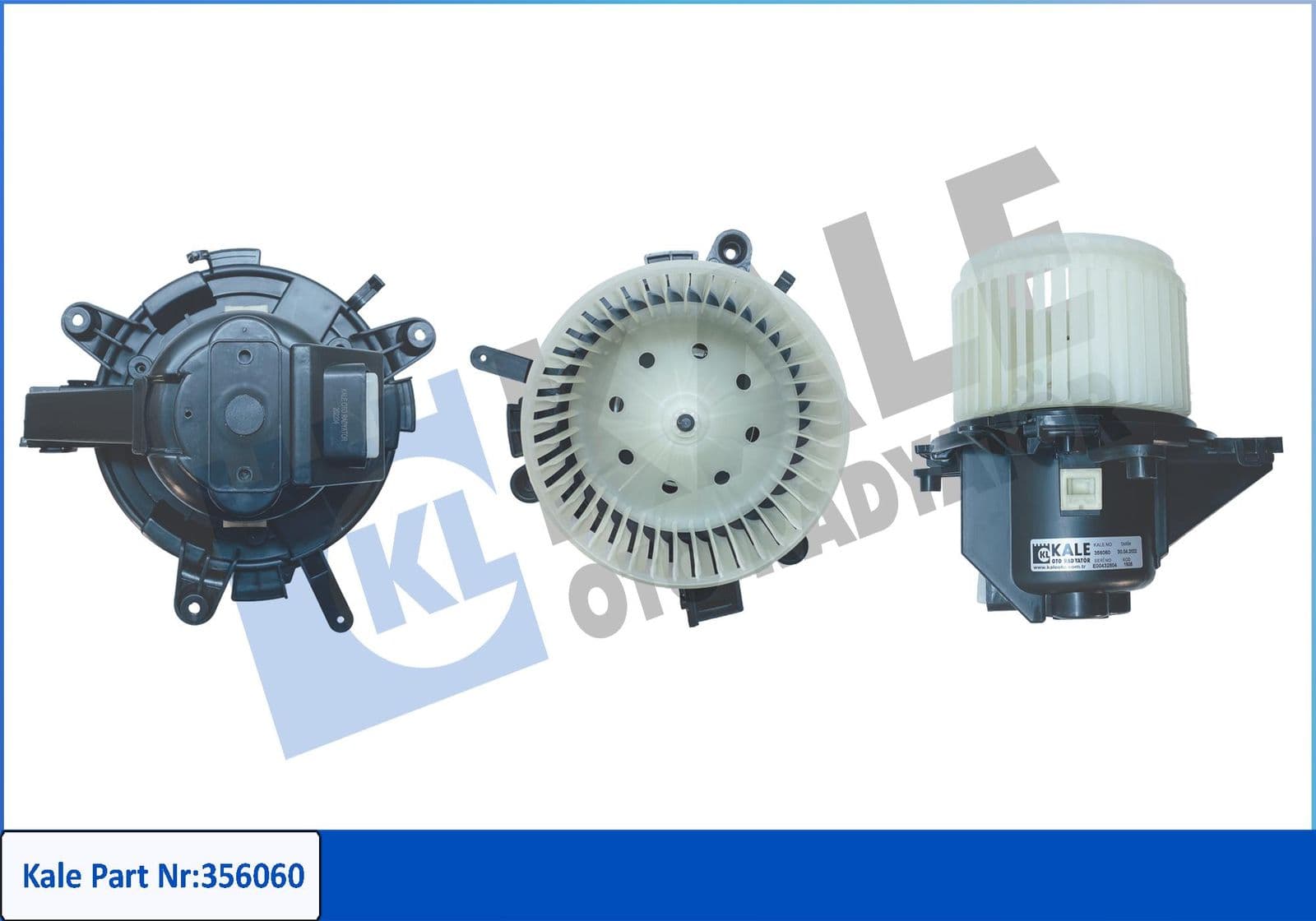 356060 Kale Oto Radyatör Вентилятор салону