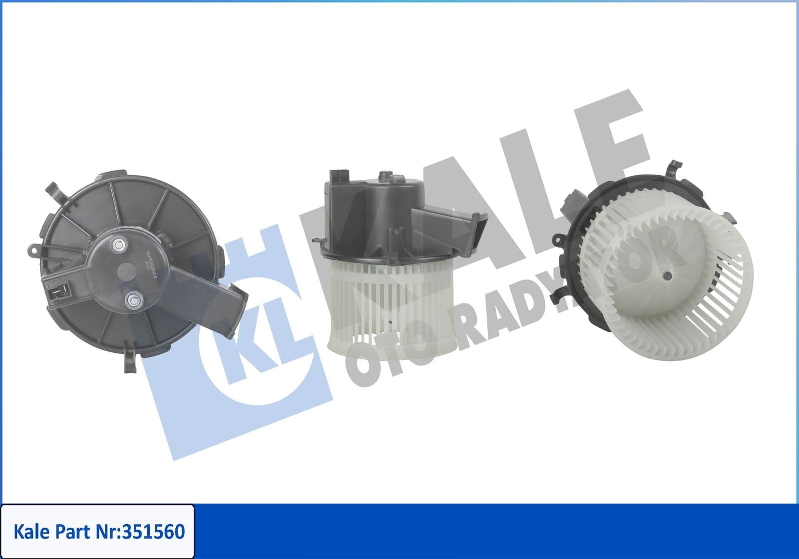 351560 Kale Oto Radyatör Вентилятор салону