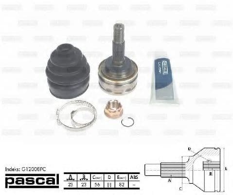 G12008PC Pascal Граната для Toyota Starlet