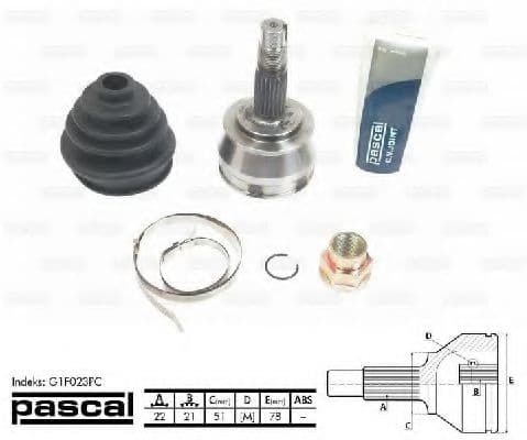 G1F023PC Pascal Граната