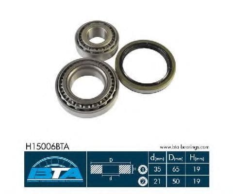 H15006BTA BTA Підшипник ступиці колеса